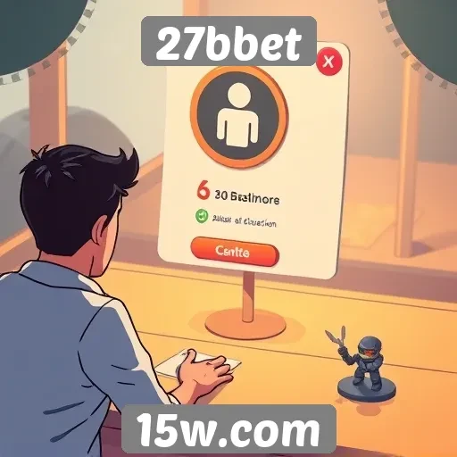 Interface do usuário no 27bbet